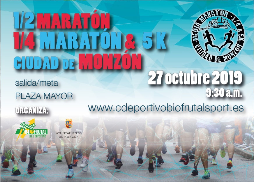 Media Maratón de Monzón 2019, 1/4 Maratón & 5 K